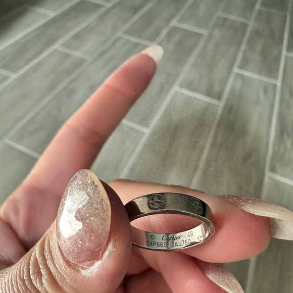 Cartier LOVE Wedding Ring Size 4.75 - Picture 6 of 8